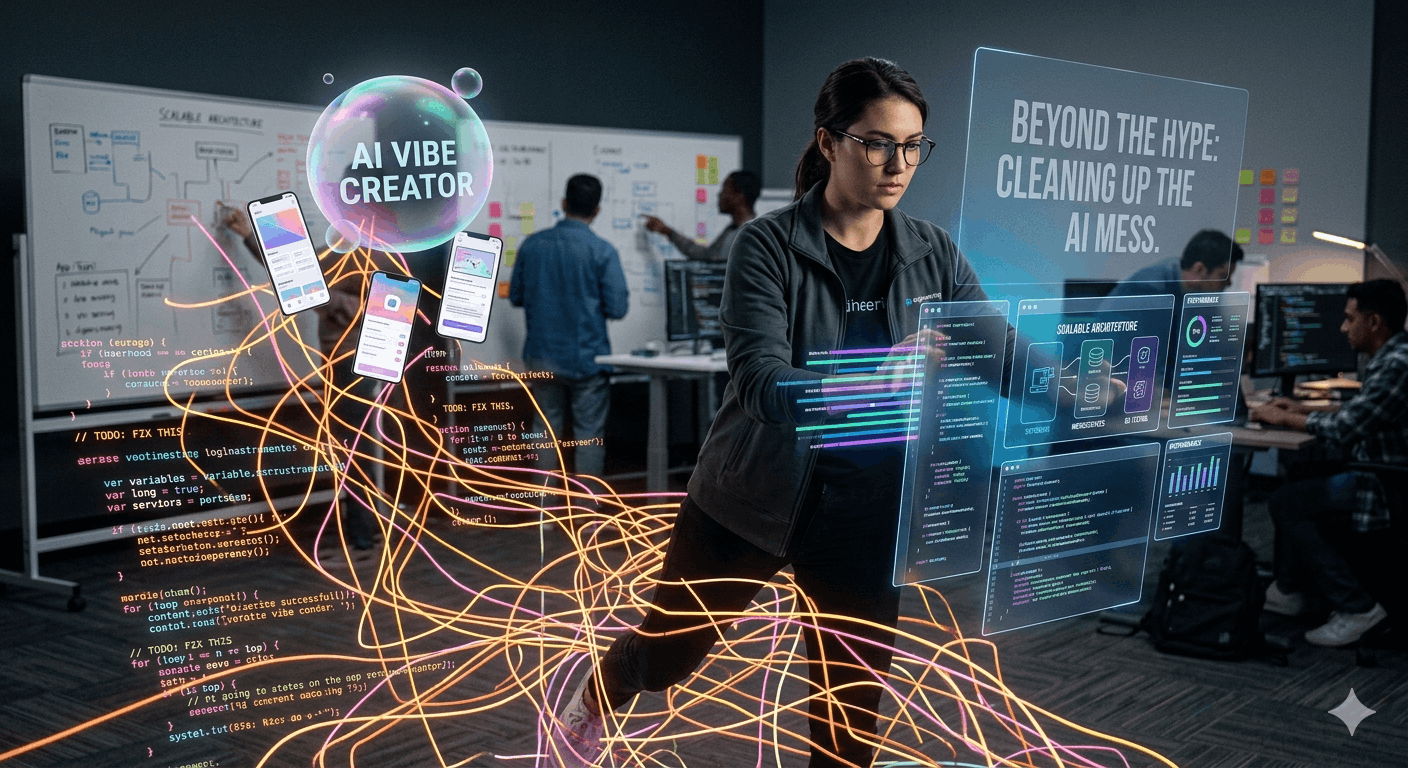 Beyond the Hype: Why "Vibe Coding" is Creating a Massive Demand for Real Engineersv